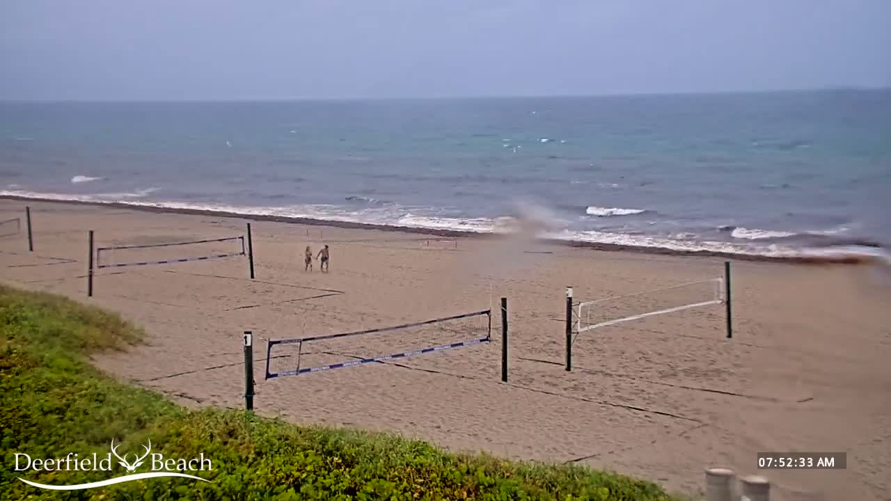 Deerfield Beach Coast Surf & Atlantic View Live Cam - Deerfield Beach, Broward, Florida, USA