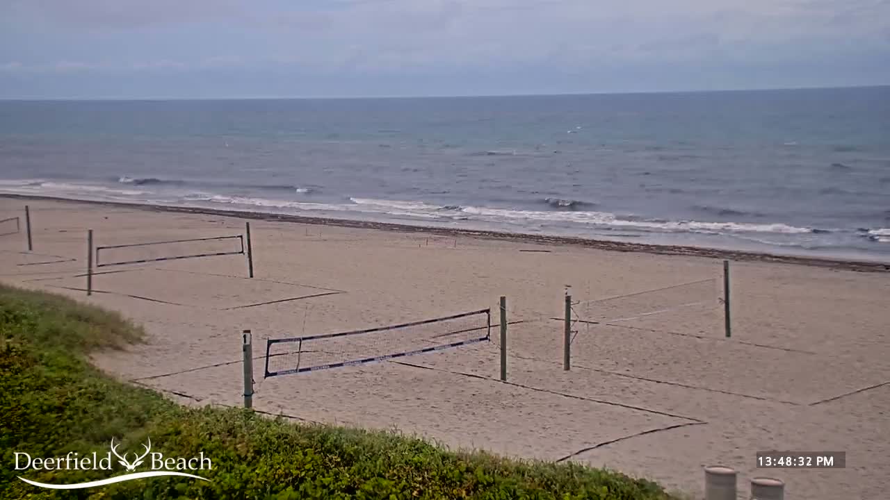 Deerfield Beach Coast Surf & Atlantic View Live Cam - Deerfield Beach, Broward, Florida, USA