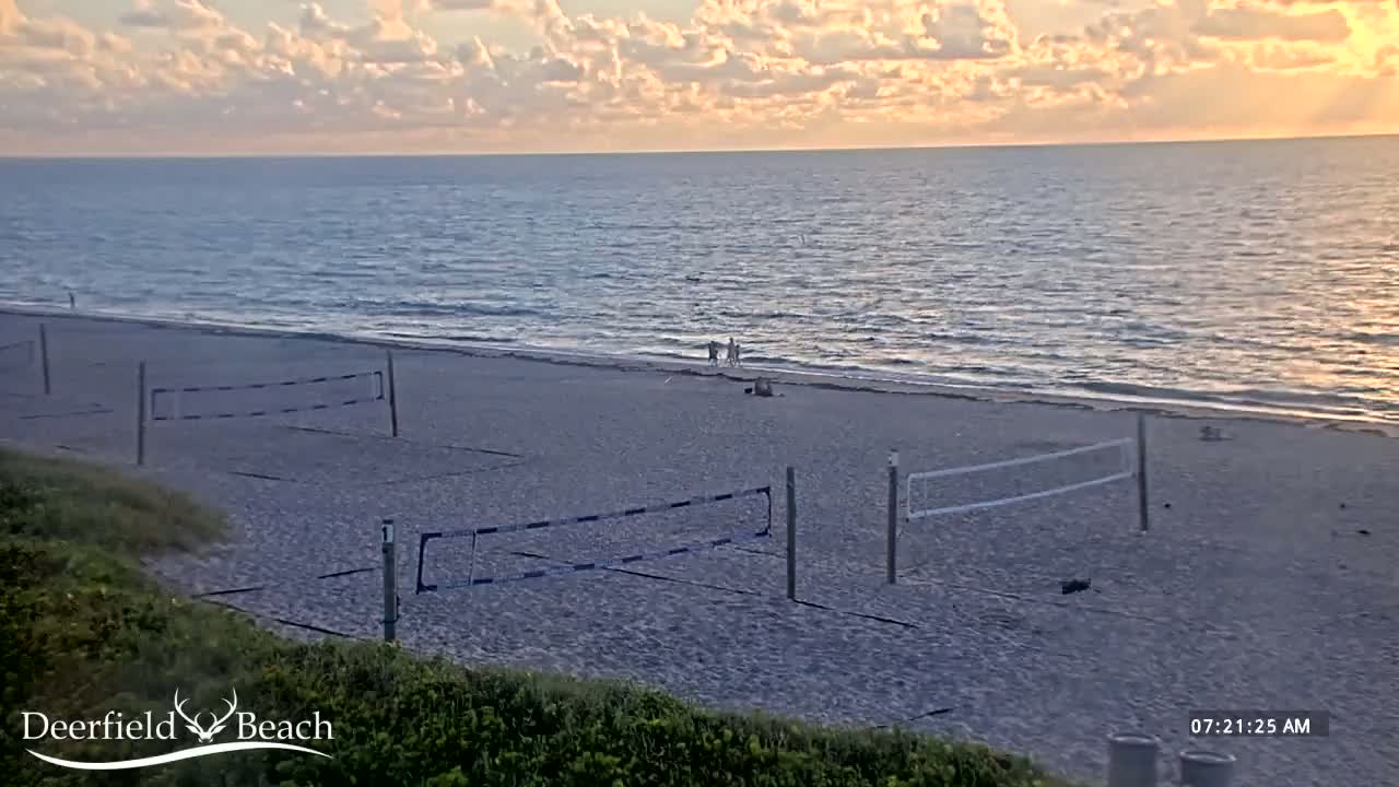 Deerfield Beach Coast Surf & Atlantic View Live Cam - Deerfield Beach, Broward, Florida, USA