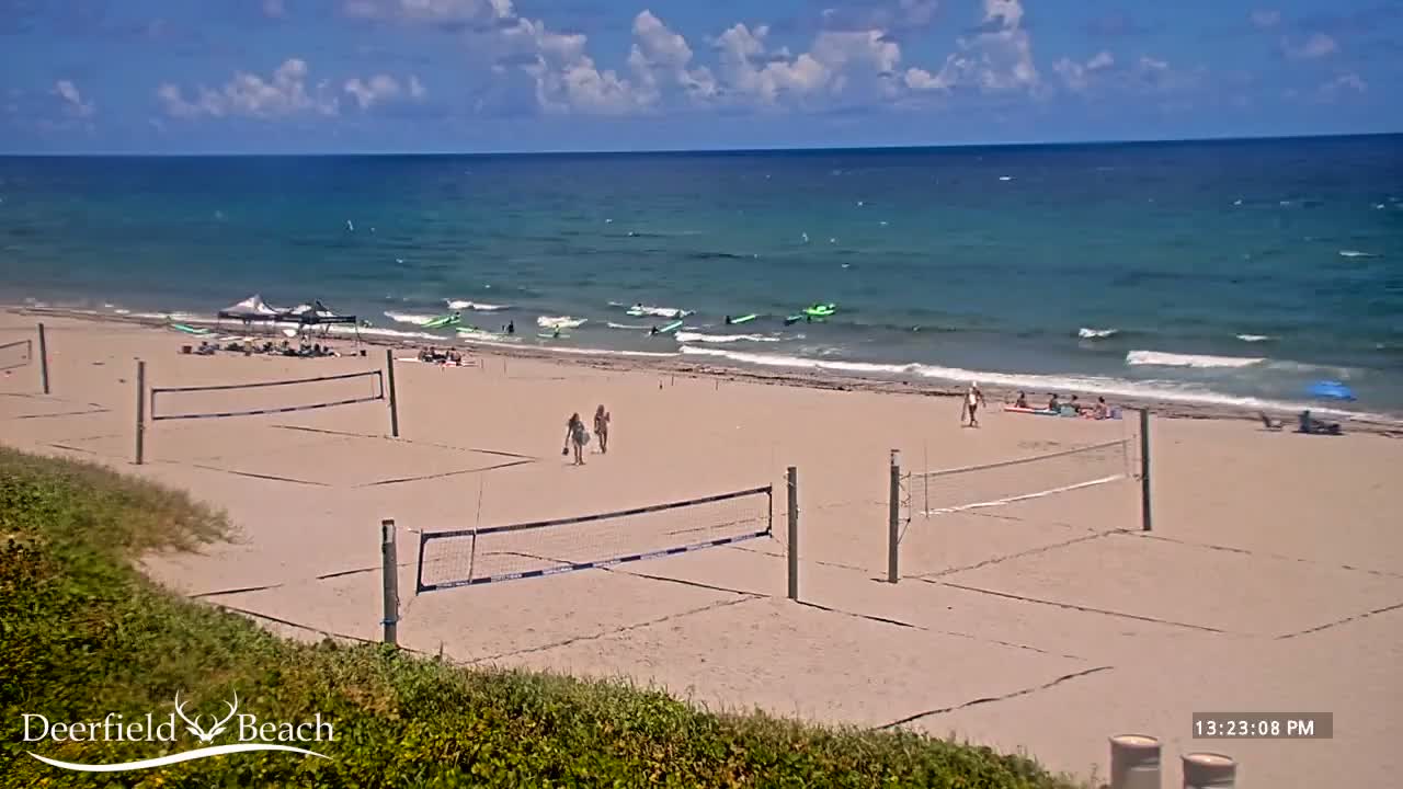 Deerfield Beach Coast Surf & Atlantic View Live Cam - Deerfield Beach, Broward, Florida, USA