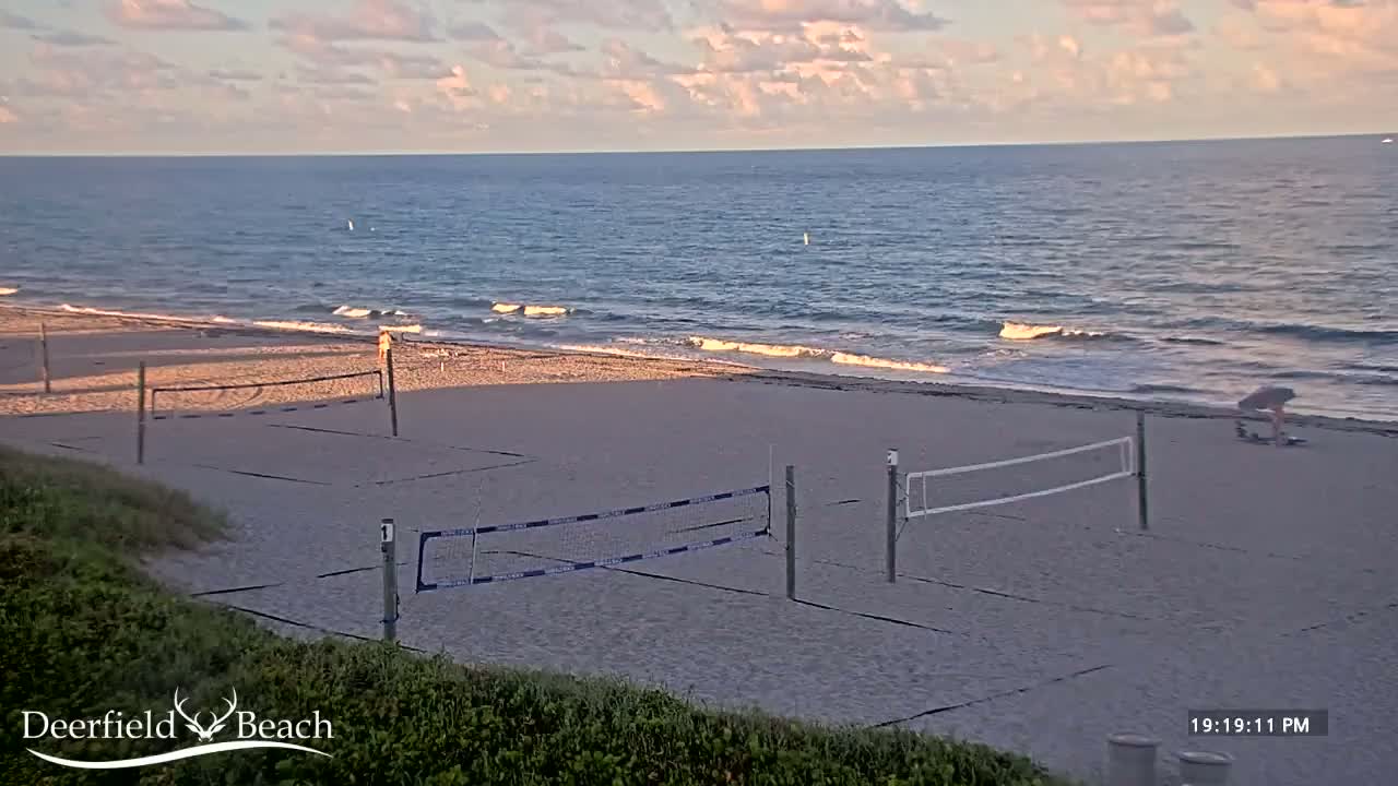 Deerfield Beach Coast Surf & Atlantic View Live Cam - Deerfield Beach, Broward, Florida, USA