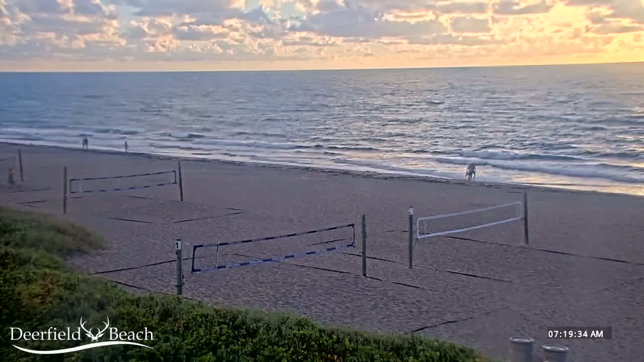 Deerfield Beach Coast Surf & Atlantic View Live Cam - Deerfield Beach, Broward, Florida, USA