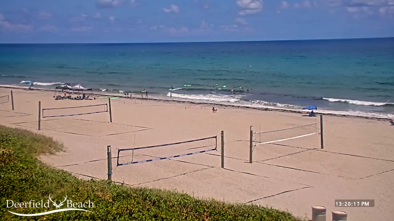 Deerfield Beach Coast Surf & Atlantic View Live Cam - Deerfield Beach, Broward, Florida, USA