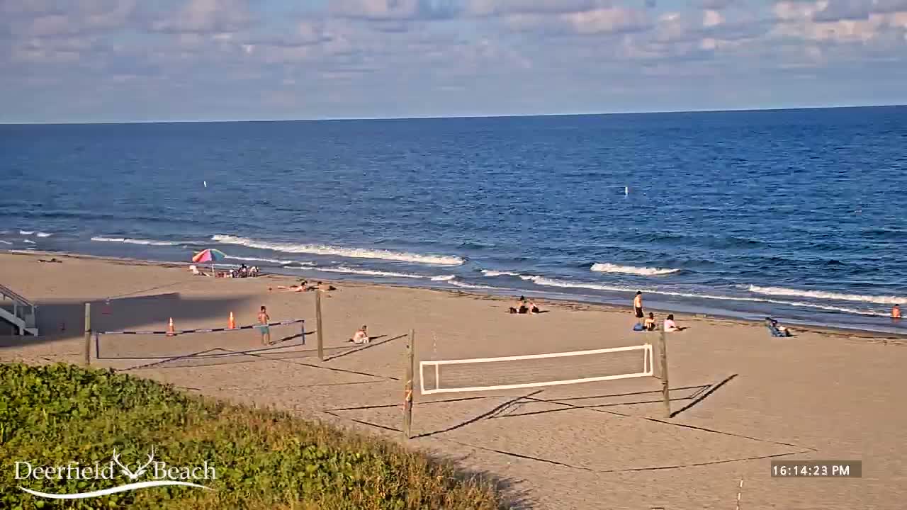 Deerfield Beach Coast Surf & Atlantic View Live Cam - Deerfield Beach, Broward, Florida, USA