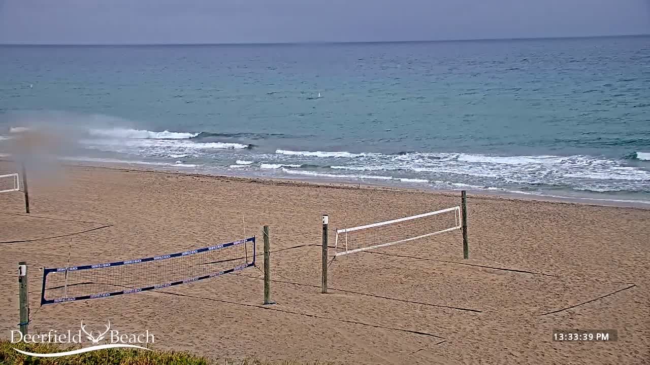 Deerfield Beach Coast Surf & Atlantic View Live Cam - Deerfield Beach, Broward, Florida, USA