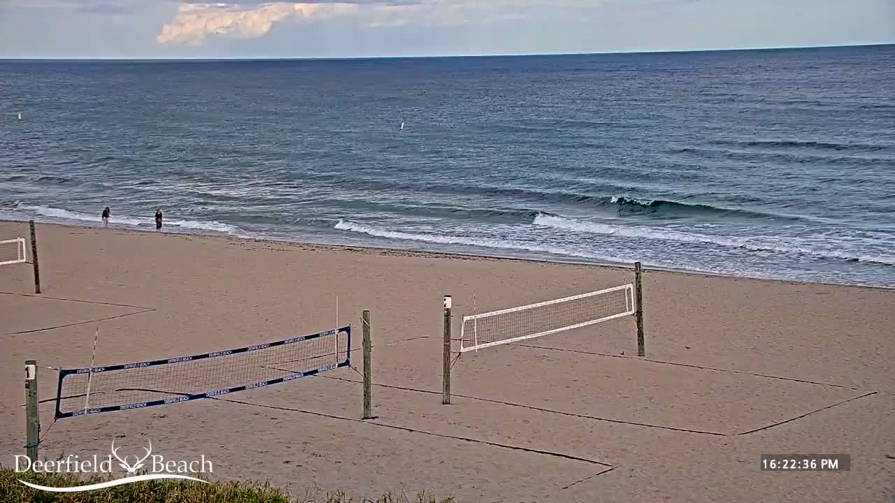 Deerfield Beach Coast Surf & Atlantic View Live Cam - Deerfield Beach, Broward, Florida, USA