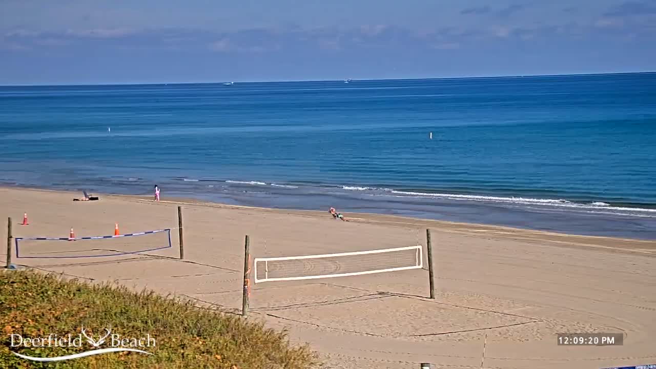 Deerfield Beach Coast Surf & Atlantic View Live Cam - Deerfield Beach, Broward, Florida, USA