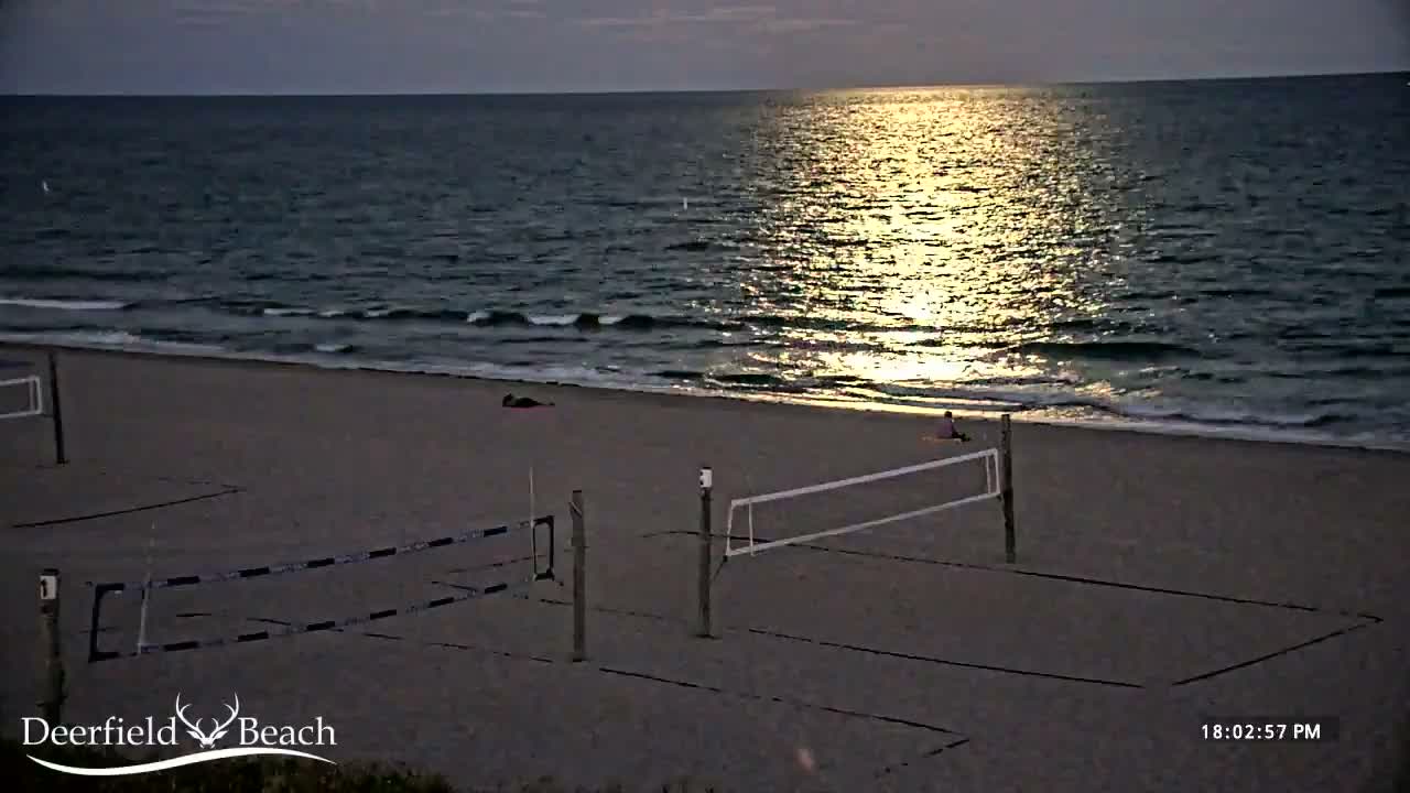 Deerfield Beach Coast Surf & Atlantic View Live Cam - Deerfield Beach, Broward, Florida, USA