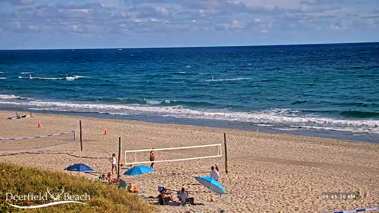Deerfield Beach Coast Surf & Atlantic View Live Cam - Deerfield Beach, Broward, Florida, USA