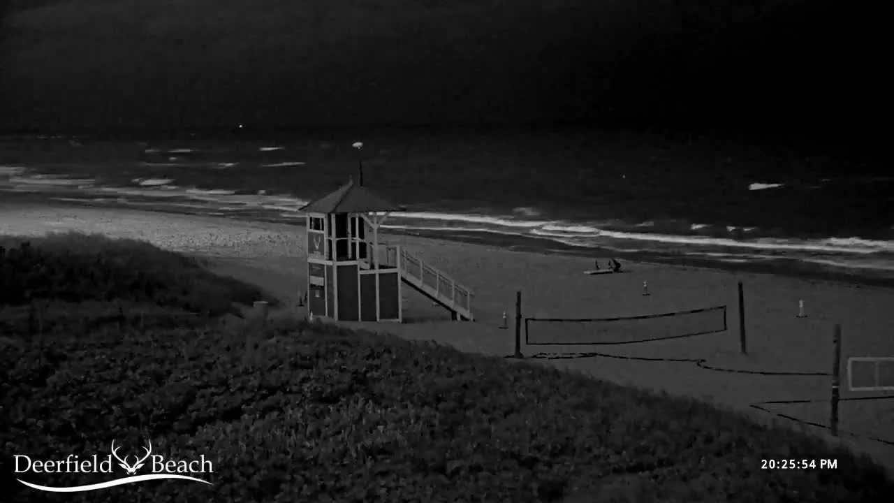 Deerfield Beach Coast Surf & Atlantic View Live Cam - Deerfield Beach, Broward, Florida, USA