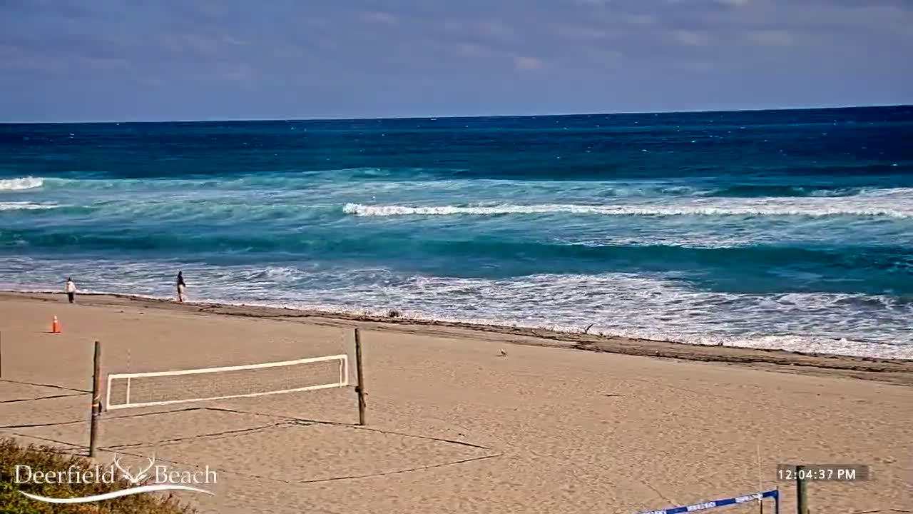 Deerfield Beach Coast Surf & Atlantic View Live Cam - Deerfield Beach, Broward, Florida, USA