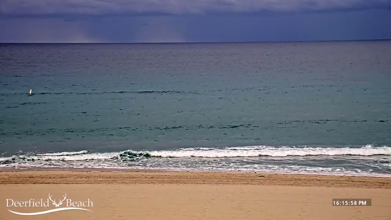 Deerfield Beach Coast Surf & Atlantic View Live Cam - Deerfield Beach, Broward, Florida, USA