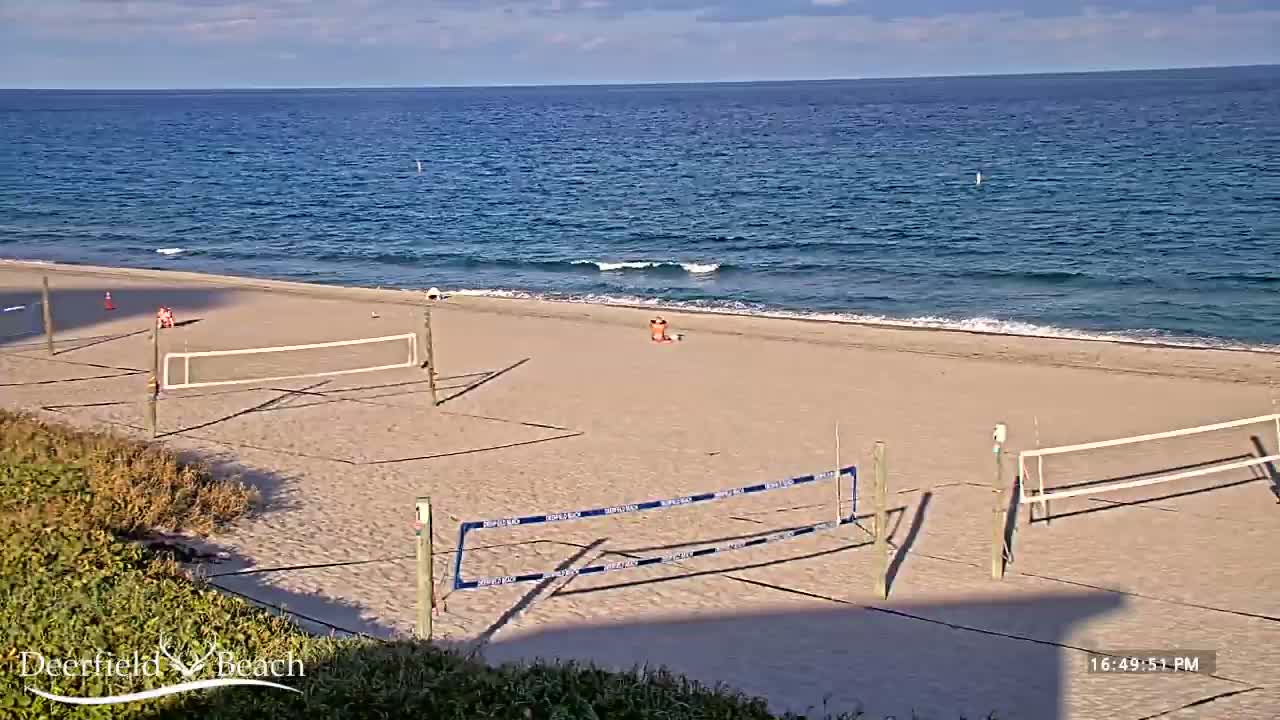 Deerfield Beach Coast Surf & Atlantic View Live Cam - Deerfield Beach, Broward, Florida, USA