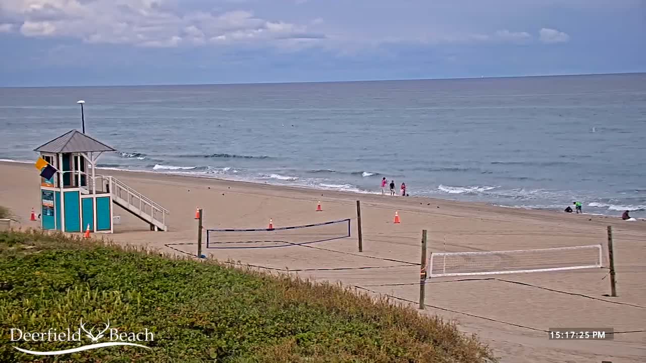 Deerfield Beach Coast Surf & Atlantic View Live Cam - Deerfield Beach, Broward, Florida, USA