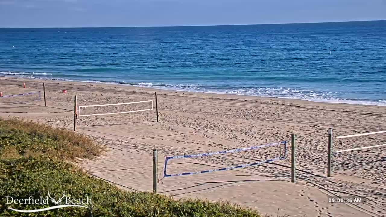 Deerfield Beach Coast Surf & Atlantic View Live Cam - Deerfield Beach, Broward, Florida, USA