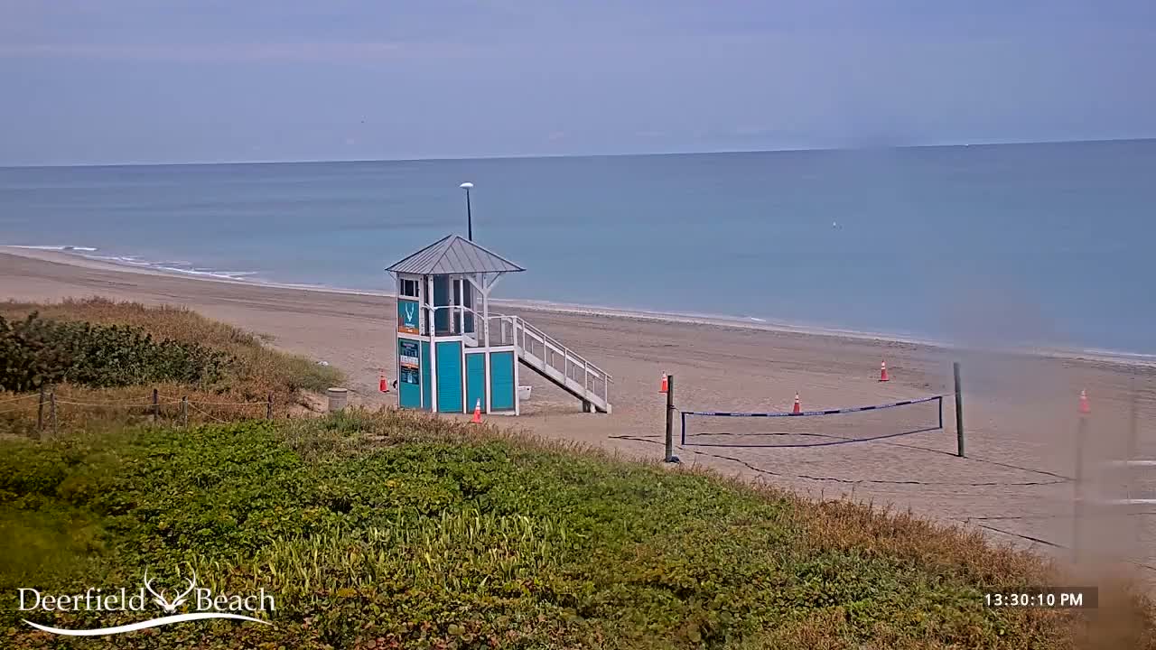 Deerfield Beach Coast Surf & Atlantic View Live Cam - Deerfield Beach, Broward, Florida, USA
