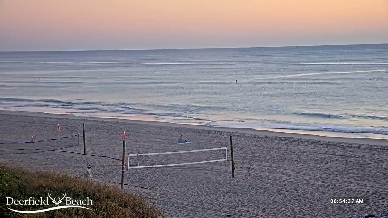 Deerfield Beach Coast Surf & Atlantic View Live Cam - Deerfield Beach, Broward, Florida, USA
