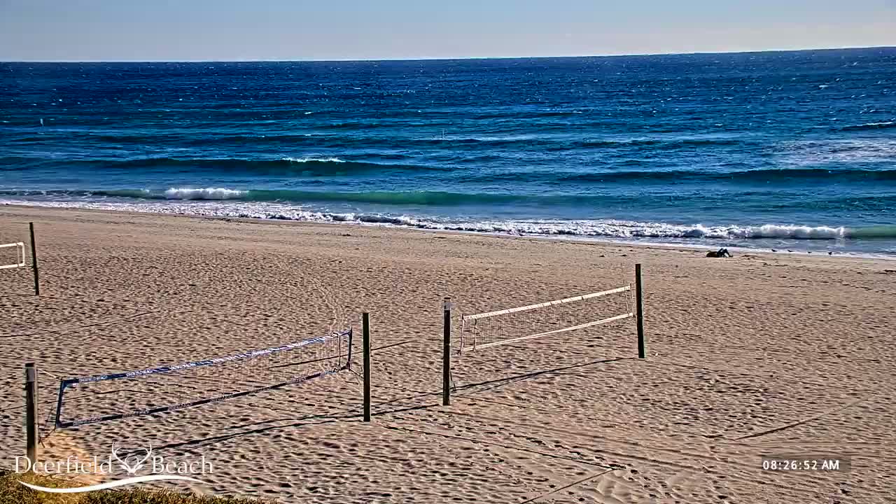 Deerfield Beach Coast Surf & Atlantic View Live Cam - Deerfield Beach, Broward, Florida, USA