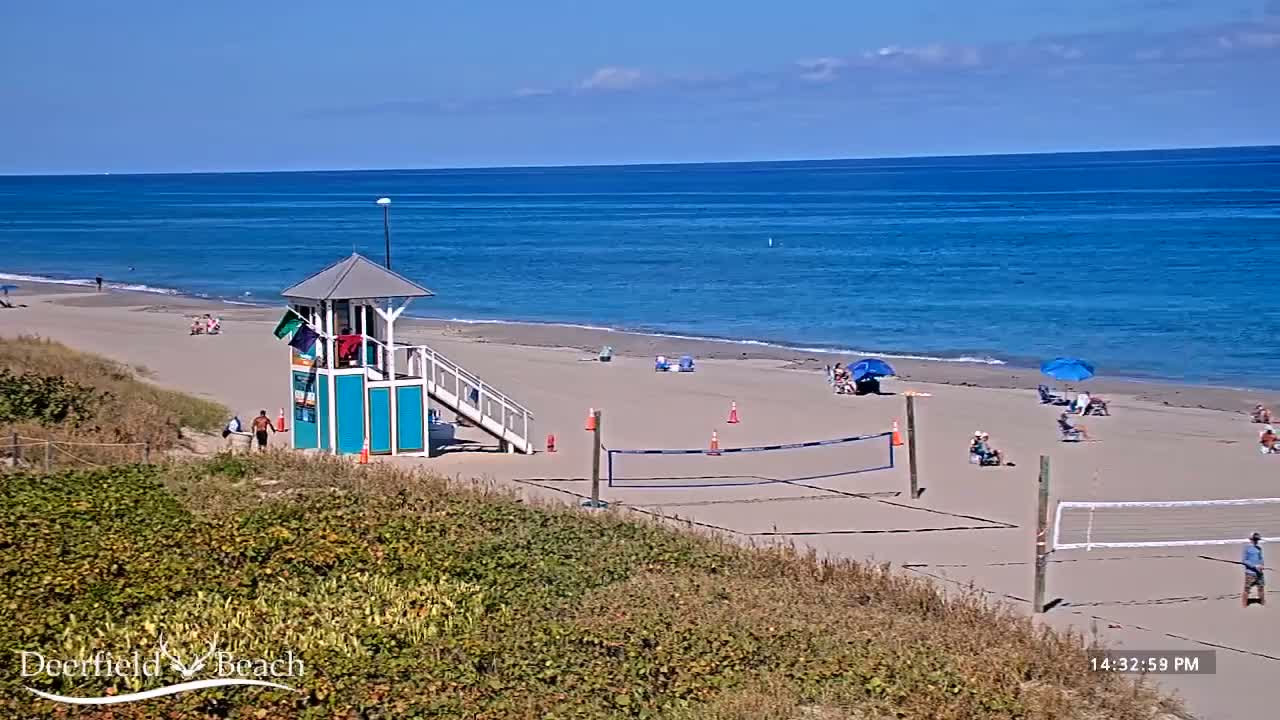 Deerfield Beach Coast Surf & Atlantic View Live Cam - Deerfield Beach, Broward, Florida, USA
