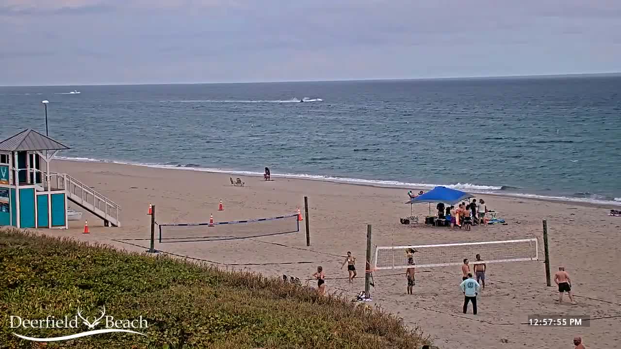Deerfield Beach Coast Surf & Atlantic View Live Cam - Deerfield Beach, Broward, Florida, USA
