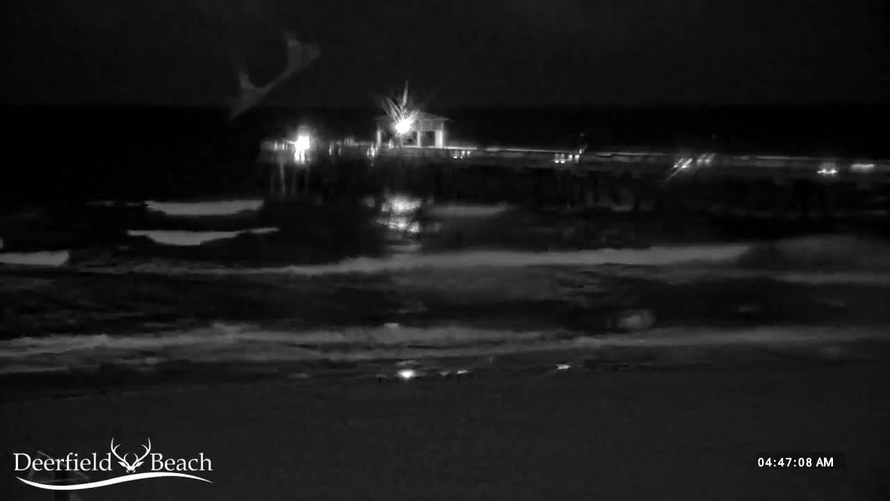 Deerfield Beach Coast Surf & Atlantic View Live Cam - Deerfield Beach, Broward, Florida, USA