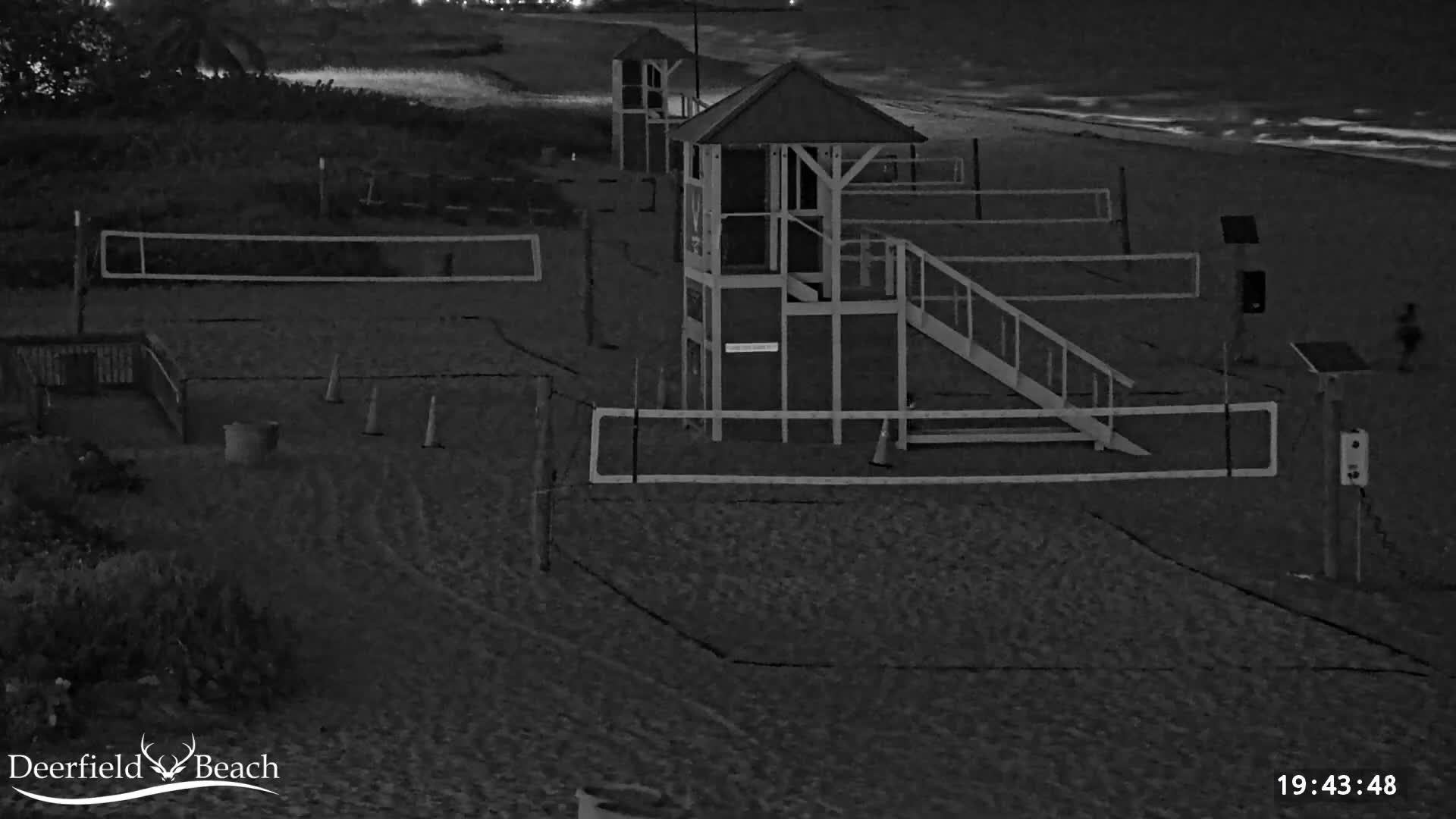Deerfield Beach City Coast Volleyball Courts Live Cam - Deerfield Beach, Broward, Florida, USA