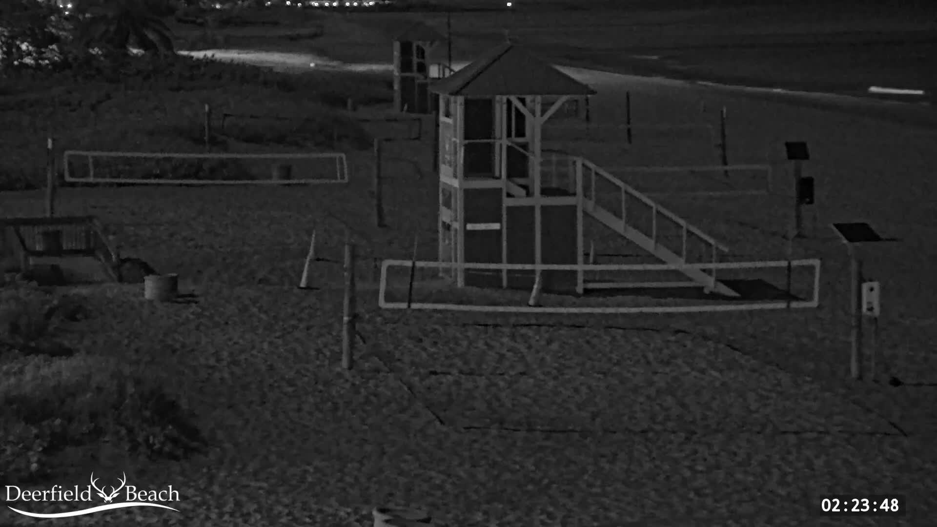 Deerfield Beach City Coast Volleyball Courts Live Cam - Deerfield Beach, Broward, Florida, USA