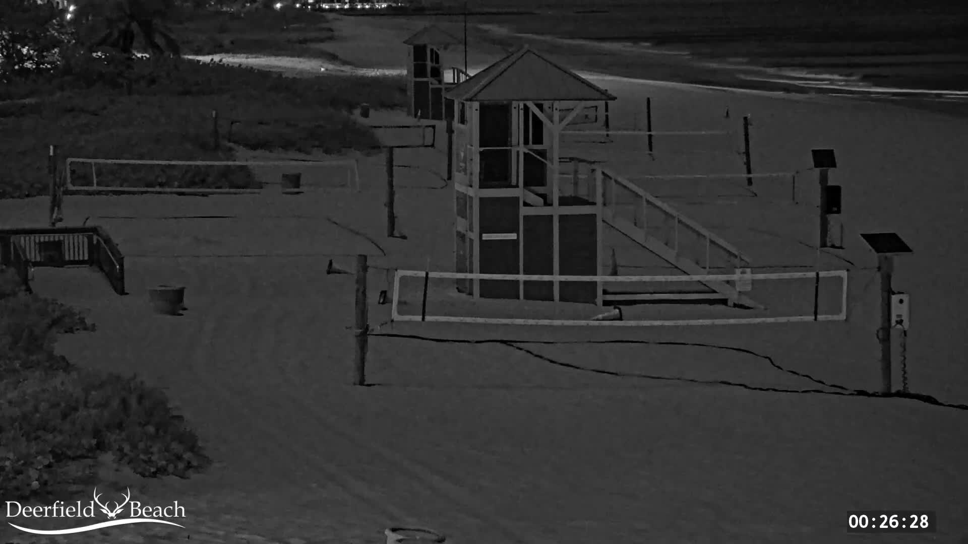 Deerfield Beach City Coast Volleyball Courts Live Cam - Deerfield Beach, Broward, Florida, USA
