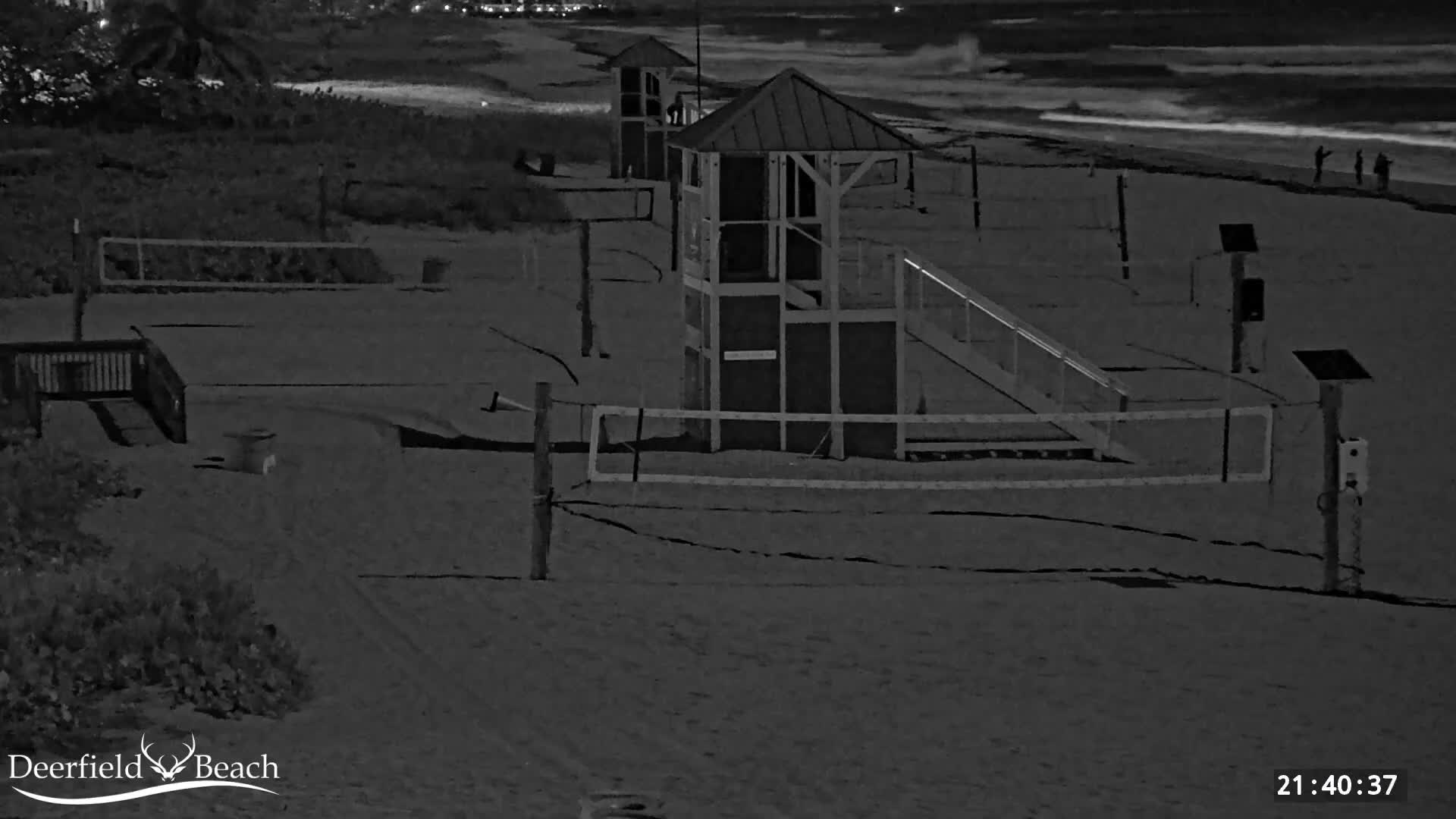 Deerfield Beach City Coast Volleyball Courts Live Cam - Deerfield Beach, Broward, Florida, USA