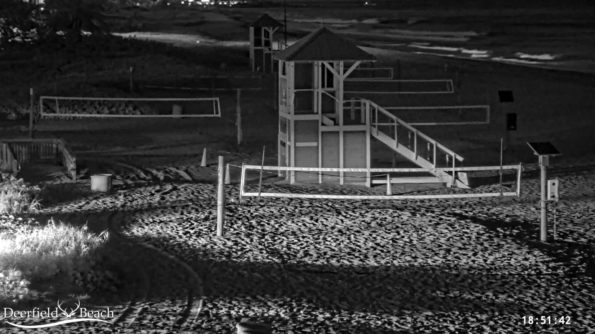 Deerfield Beach City Coast Volleyball Courts Live Cam - Deerfield Beach, Broward, Florida, USA