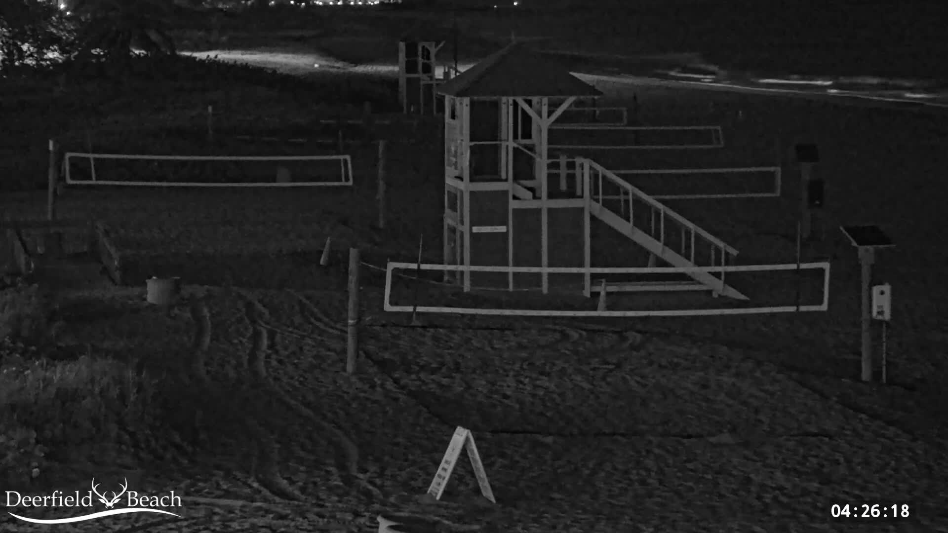 Deerfield Beach City Coast Volleyball Courts Live Cam - Deerfield Beach, Broward, Florida, USA