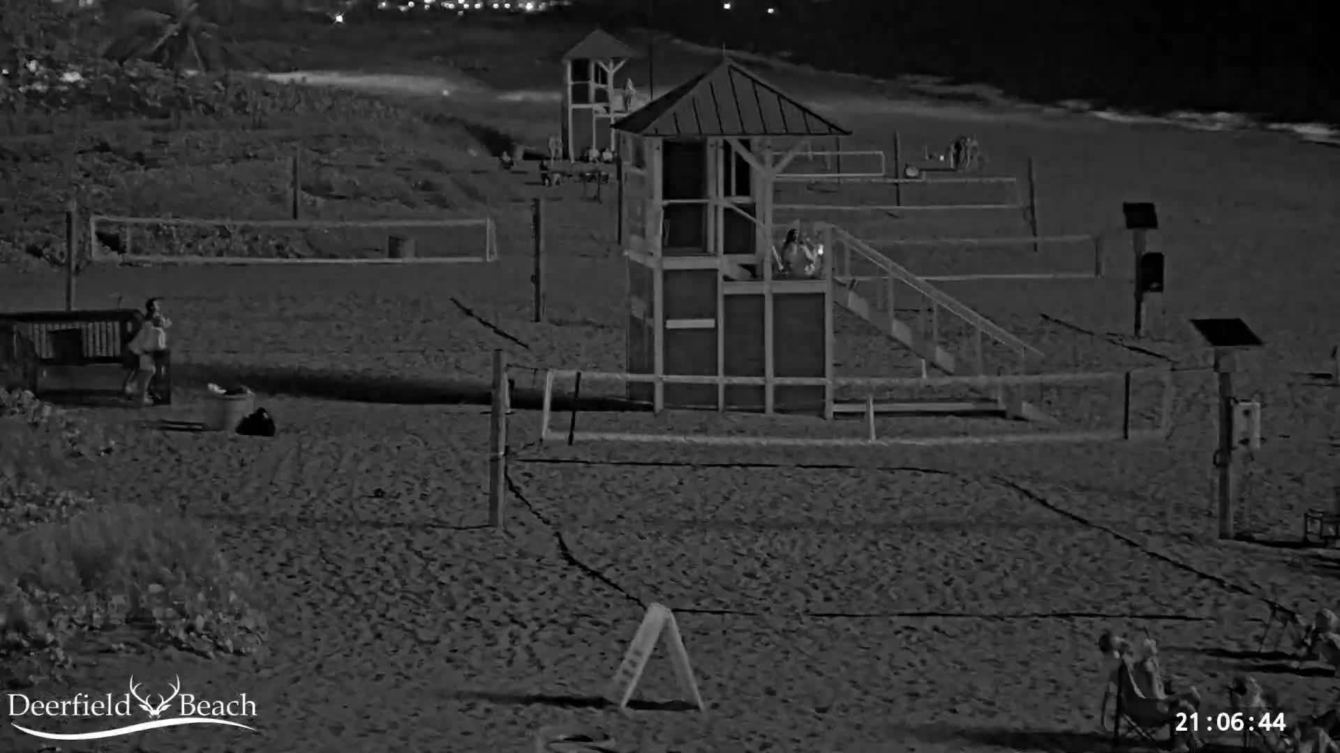 Deerfield Beach City Coast Volleyball Courts Live Cam - Deerfield Beach, Broward, Florida, USA