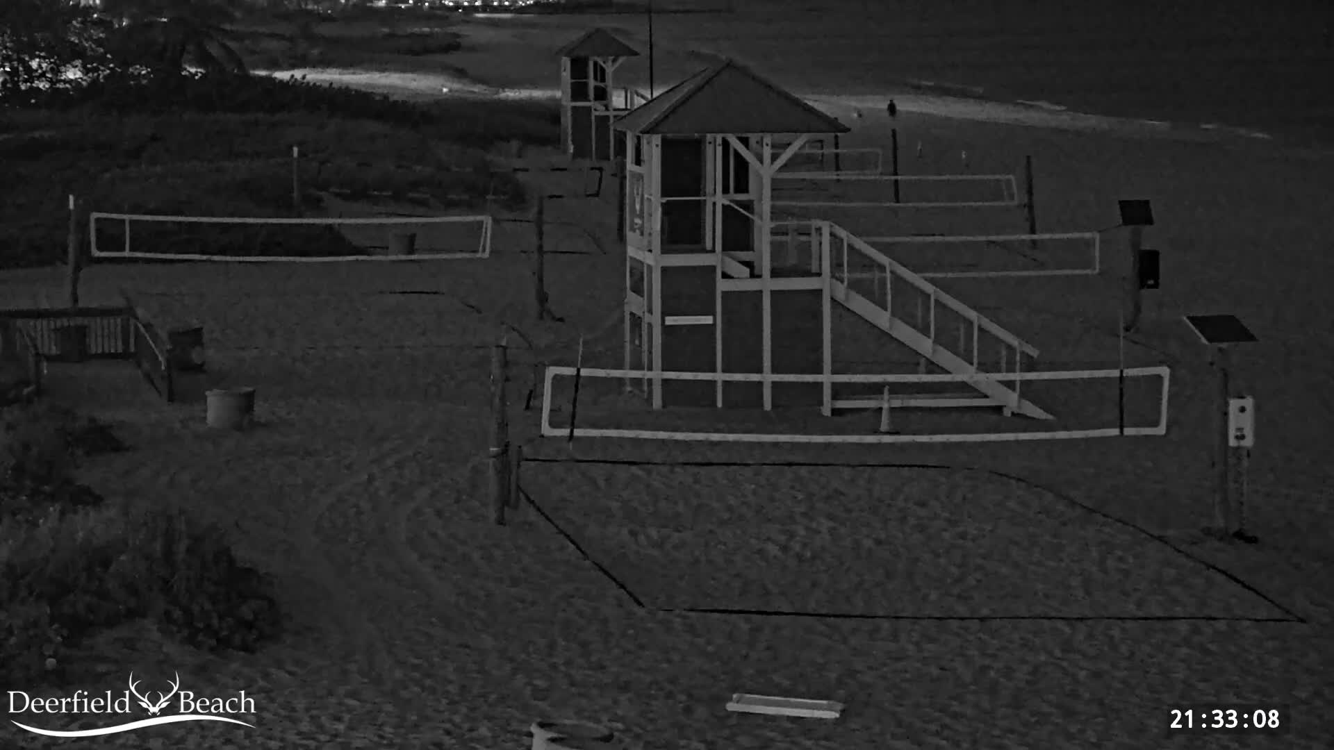Deerfield Beach City Coast Volleyball Courts Live Cam - Deerfield Beach, Broward, Florida, USA