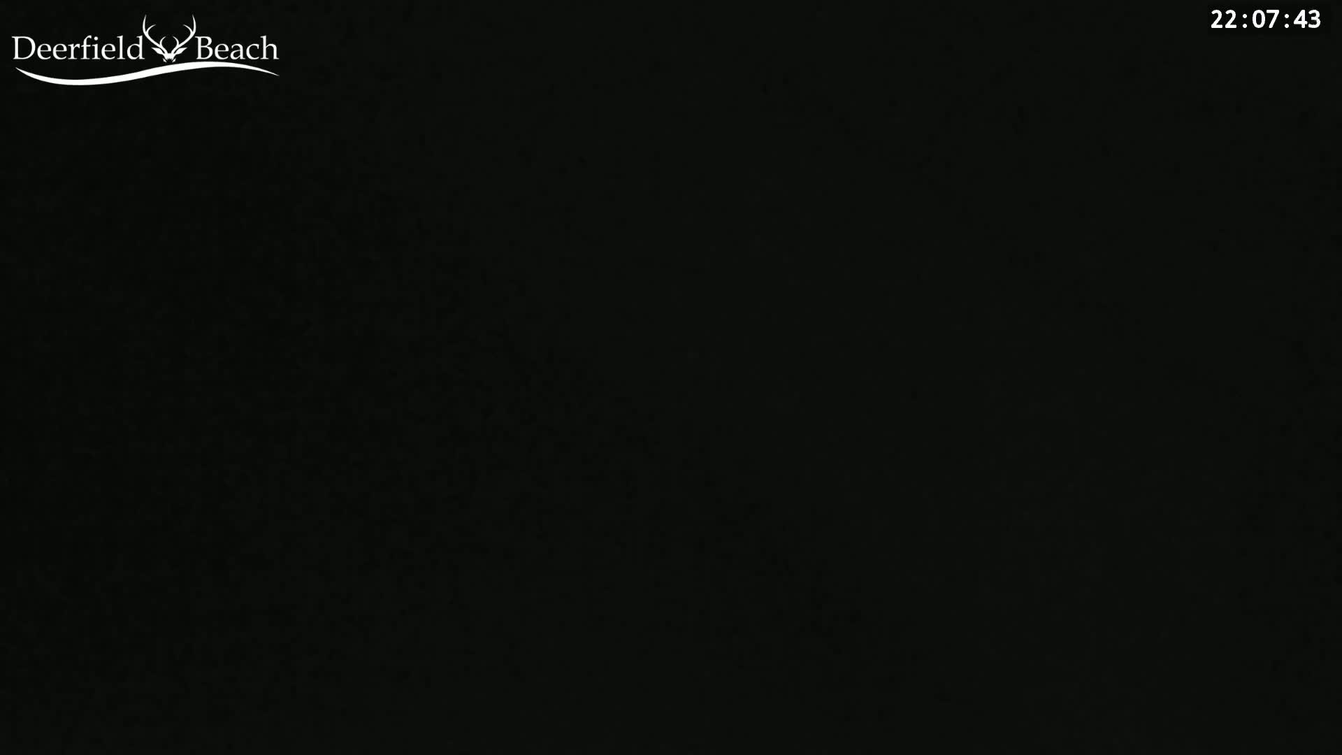 The image shows a completely black screen.