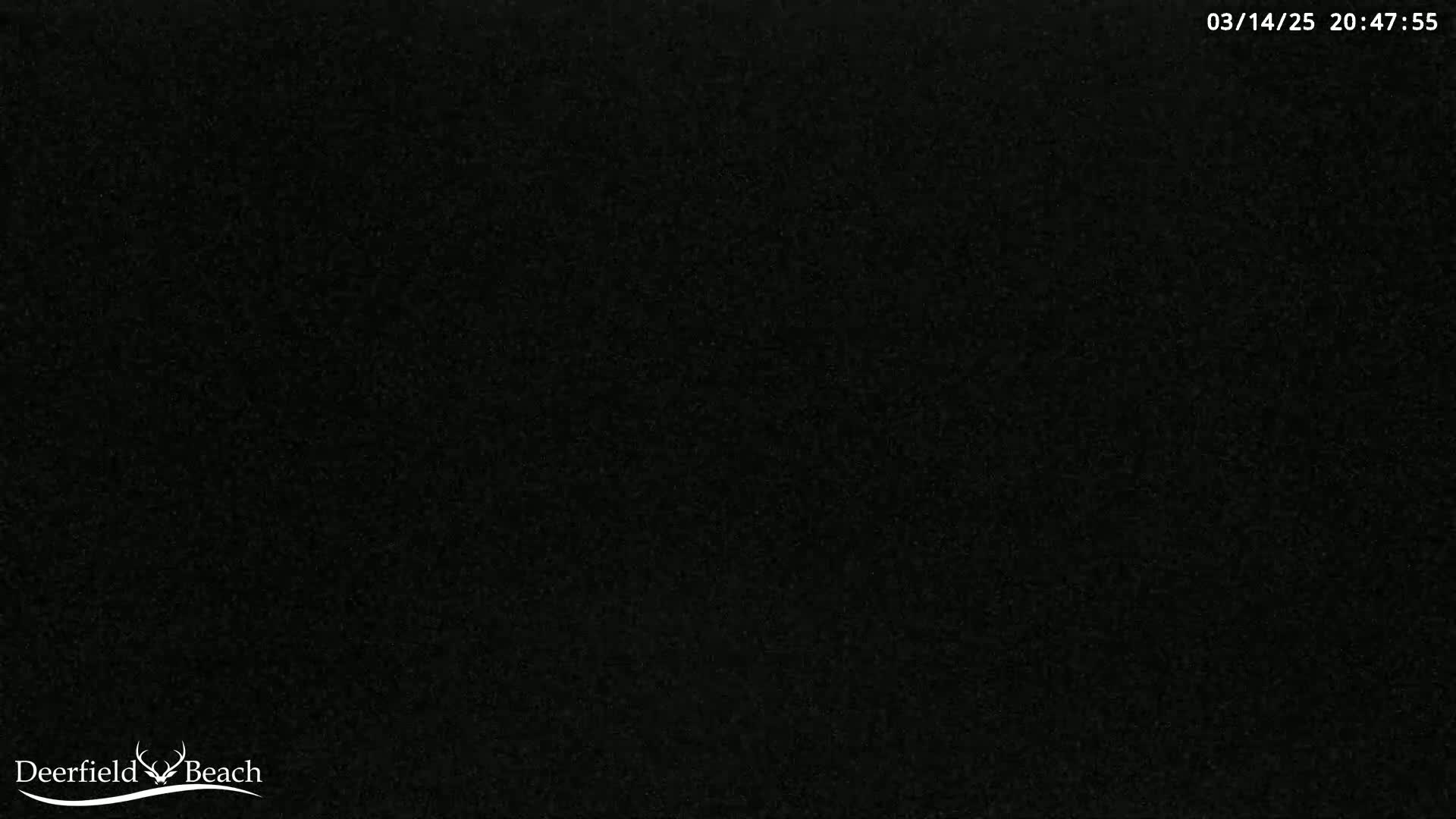 The image is completely black.