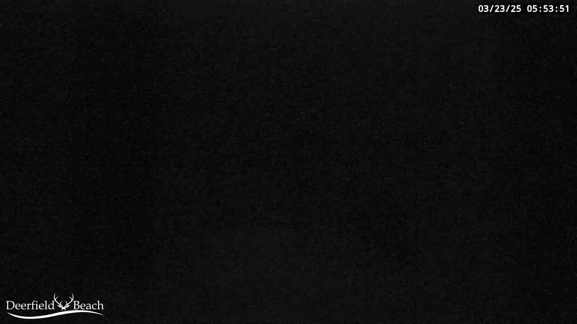The image is completely black.