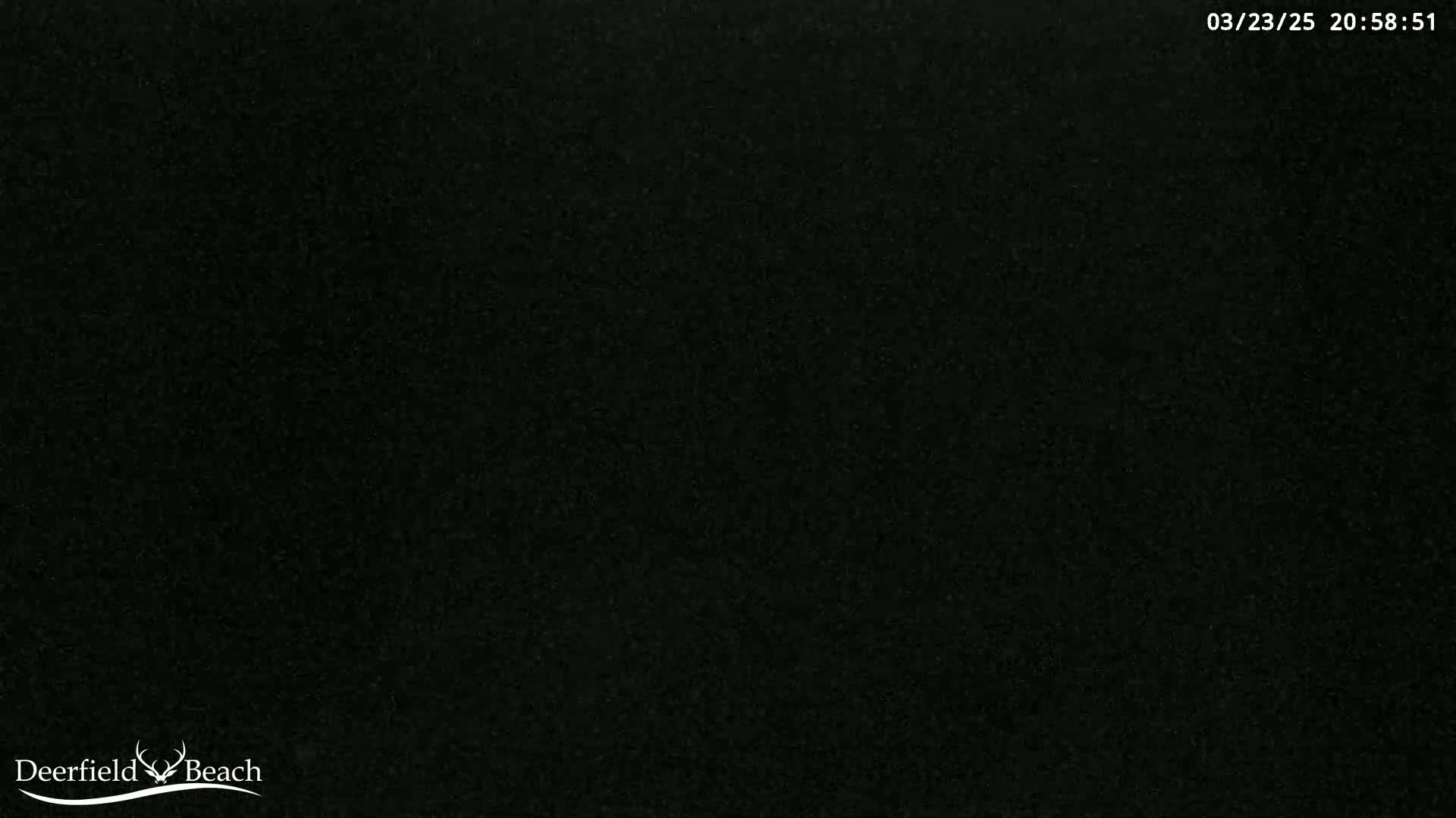 A completely dark image, possibly of nighttime conditions.