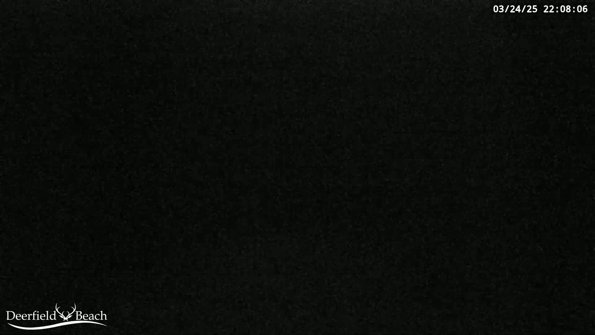 The image is completely black.