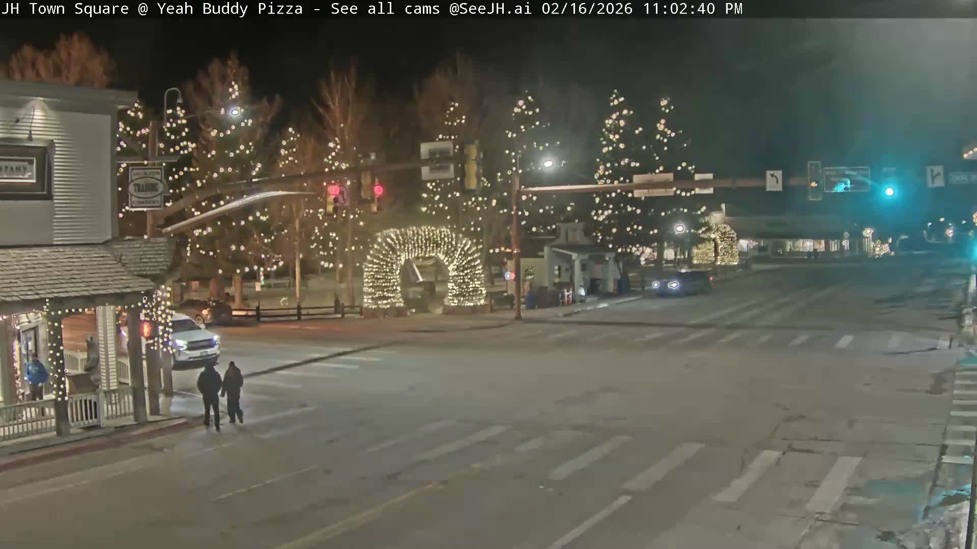 Jackson Hole, Jackson Town Square Live Cam - Jackson, Teton, Wyoming, USA