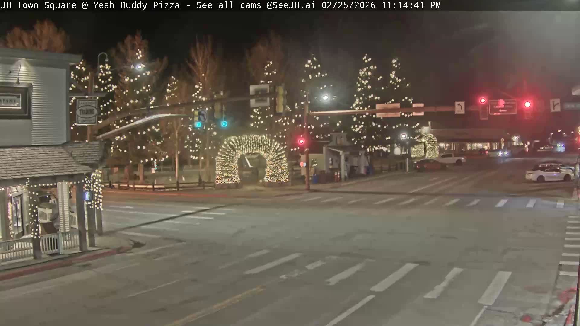 Jackson Hole, Jackson Town Square Live Cam - Jackson, Teton, Wyoming, USA
