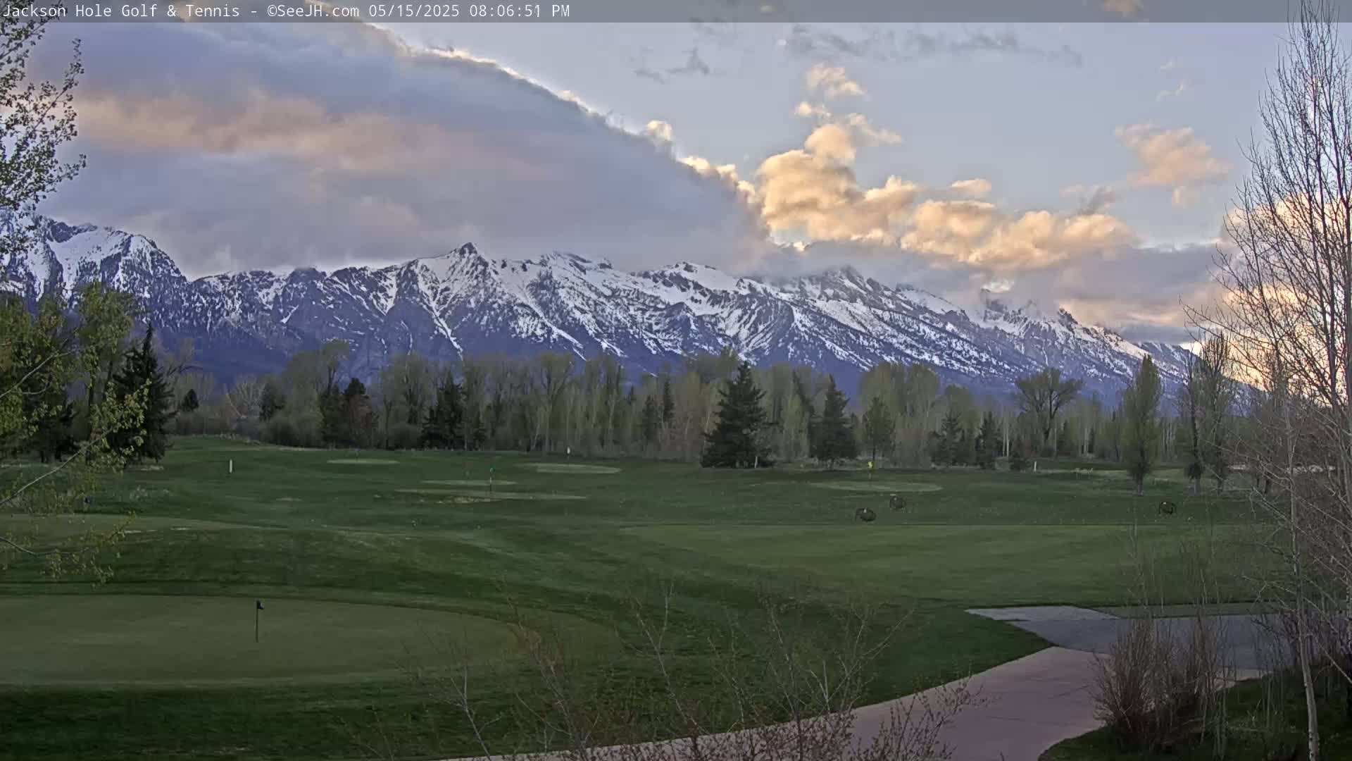 Jackson Hole Golf & Tennis Club Live Cam - Jackson, Teton, Wyoming, USA