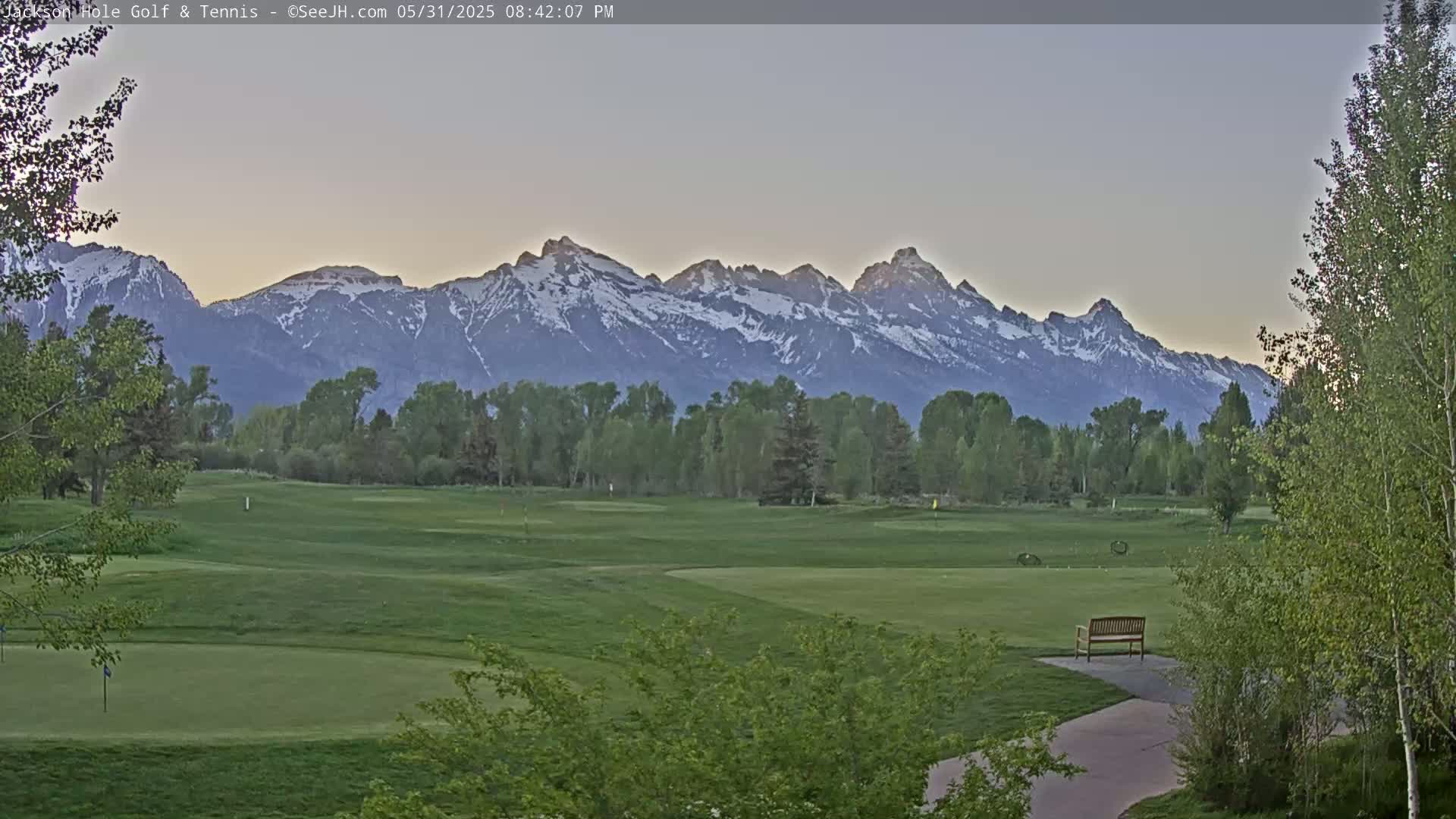 Jackson Hole Golf & Tennis Club Live Cam - Jackson, Teton, Wyoming, USA