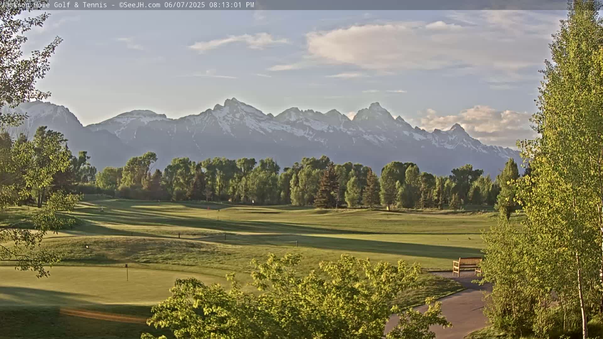 Jackson Hole Golf & Tennis Club Live Cam - Jackson, Teton, Wyoming, USA