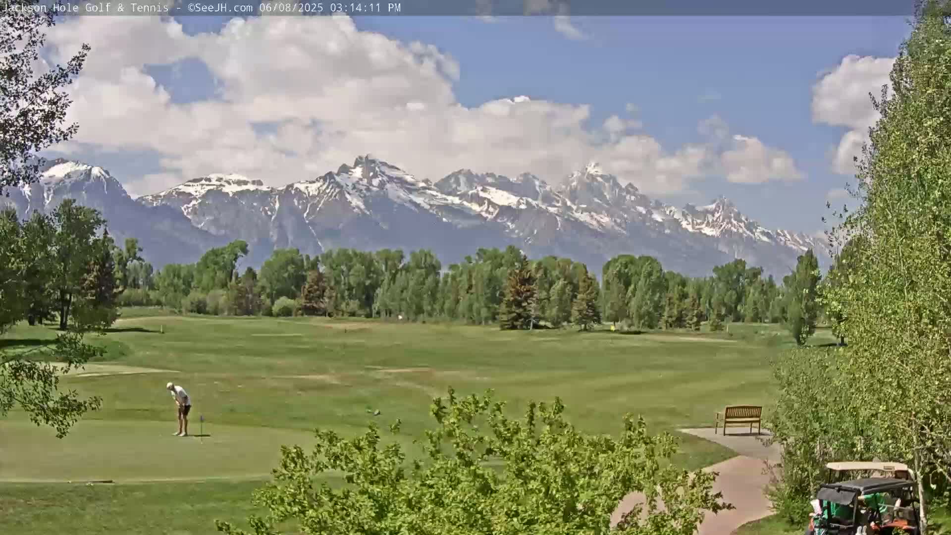 Jackson Hole Golf & Tennis Club Live Cam - Jackson, Teton, Wyoming, USA