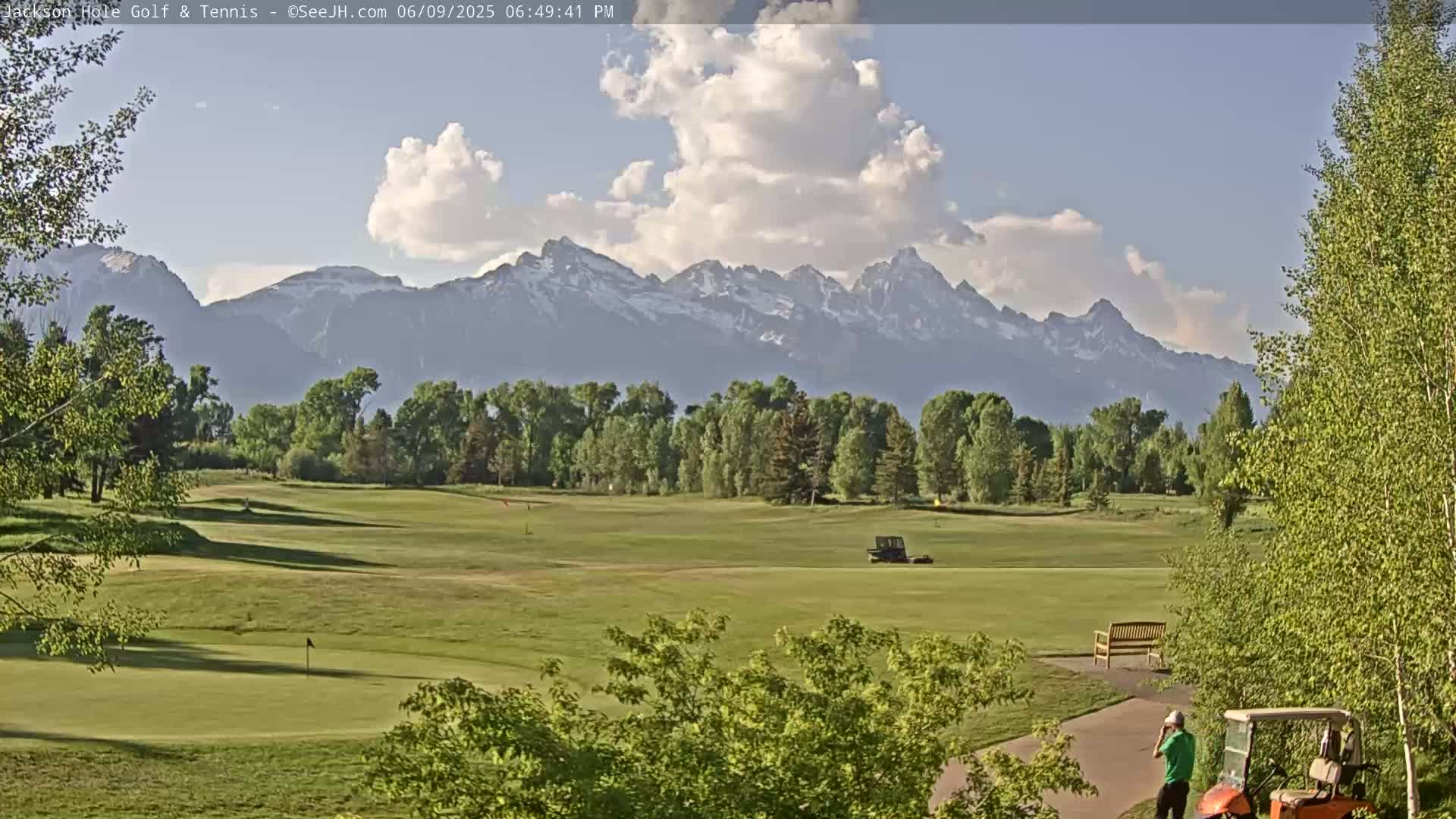 Jackson Hole Golf & Tennis Club Live Cam - Jackson, Teton, Wyoming, USA