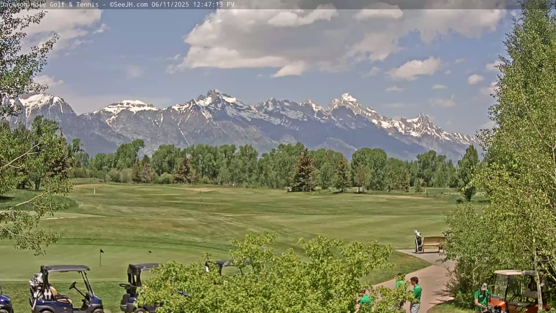 Jackson Hole Golf & Tennis Club Live Cam - Jackson, Teton, Wyoming, USA