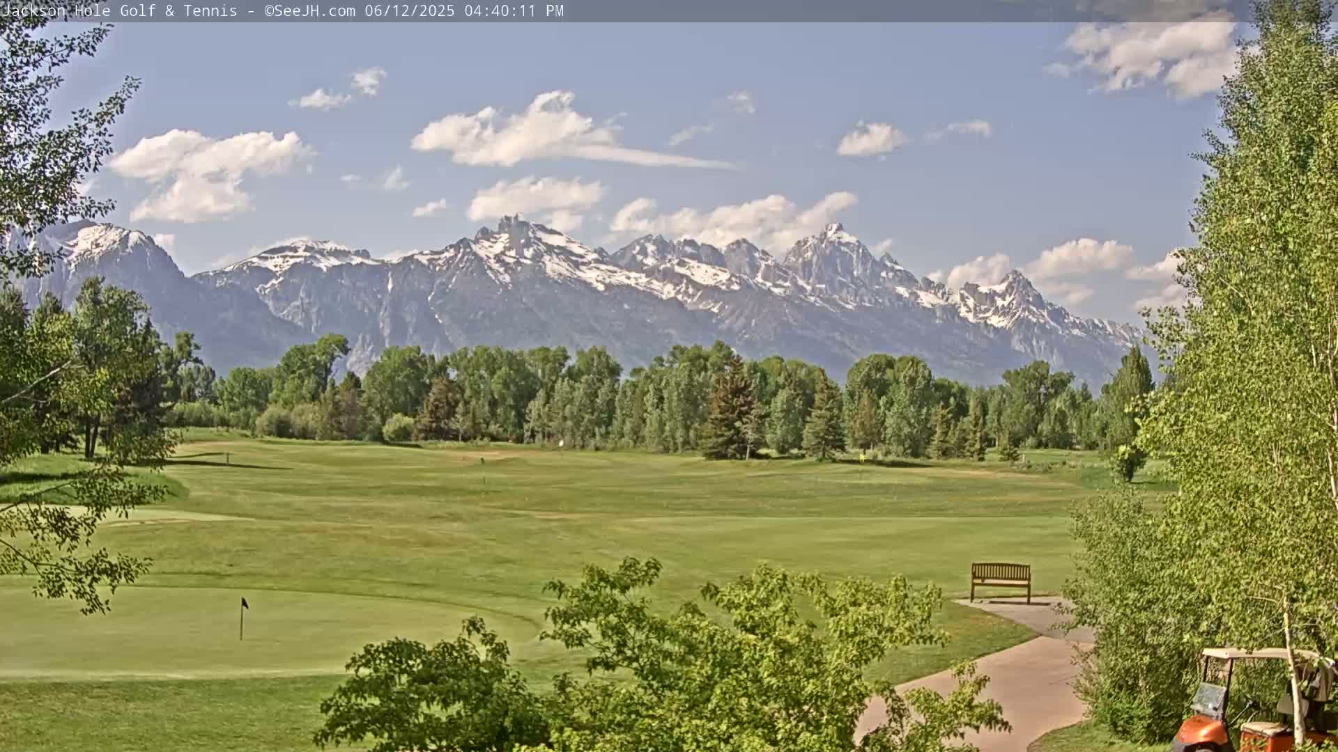 Jackson Hole Golf & Tennis Club Live Cam - Jackson, Teton, Wyoming, USA