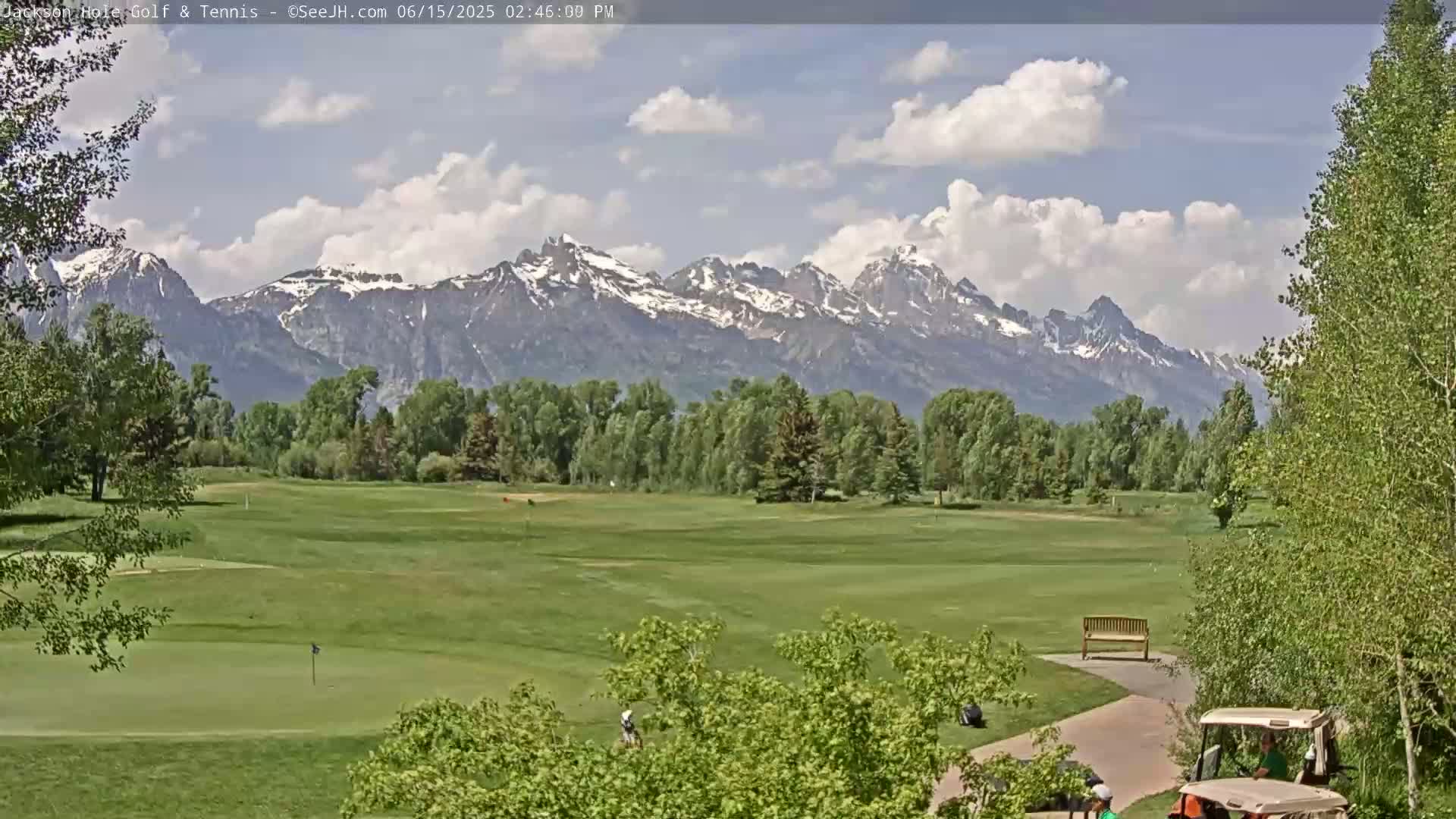 Jackson Hole Golf & Tennis Club Live Cam - Jackson, Teton, Wyoming, USA