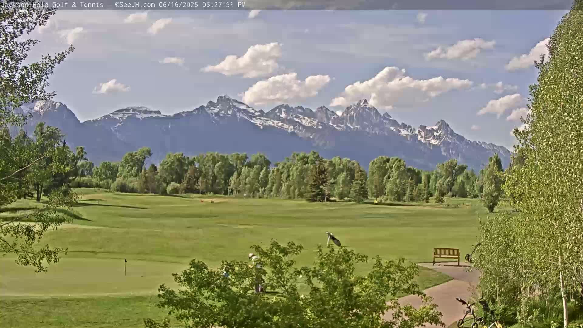 Jackson Hole Golf & Tennis Club Live Cam - Jackson, Teton, Wyoming, USA