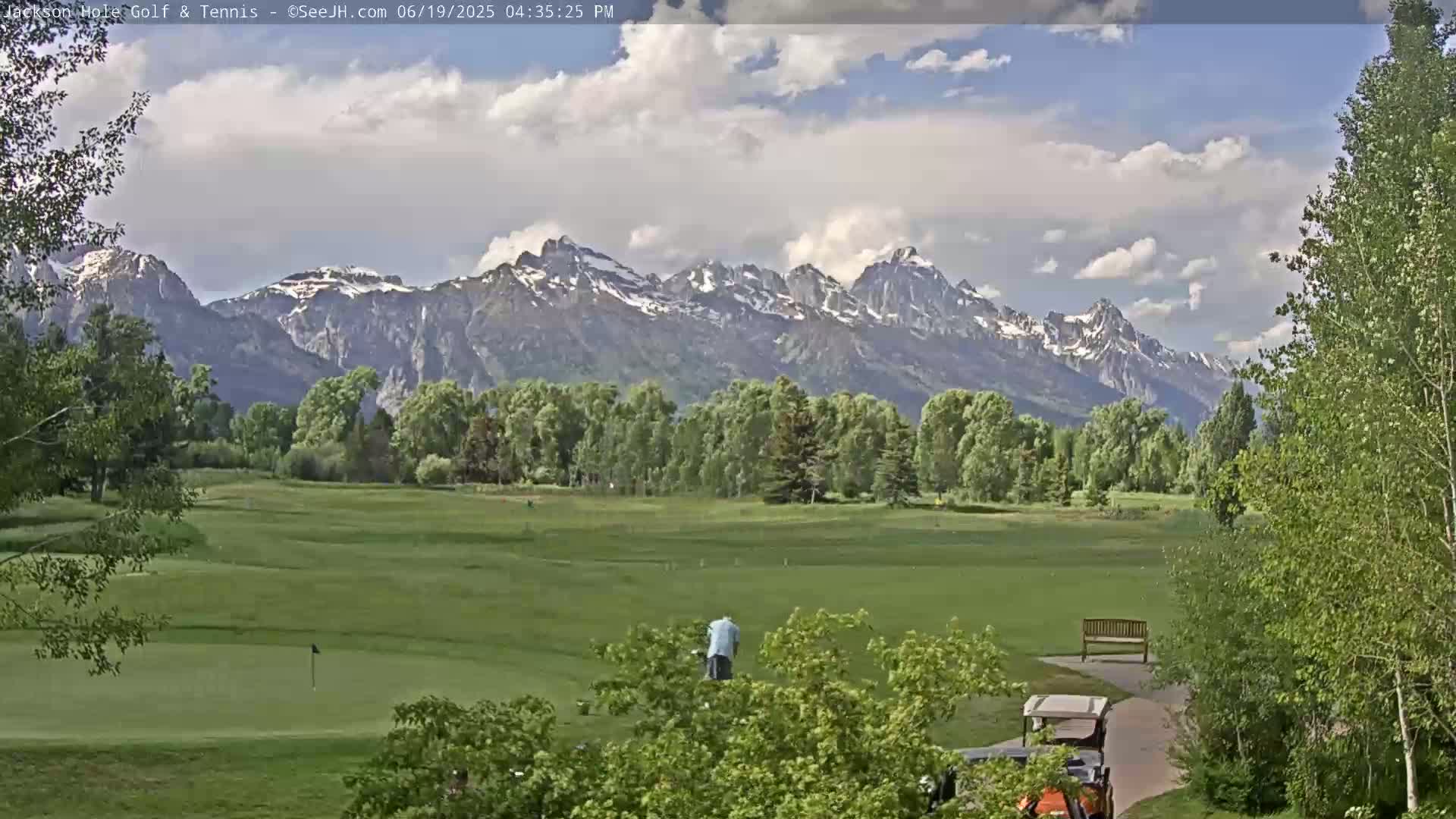 Jackson Hole Golf & Tennis Club Live Cam - Jackson, Teton, Wyoming, USA